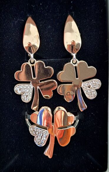 Серебряные серьги: Серебряные серьги, Проба 925, Женские, Б/у at lalafo.kg — 2 Серебряные серьги: Серебряные серьги, Проба 925, Женские, Б/у — 2