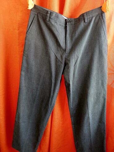 мужские брюки утепленные: Брюки цвет - Серый