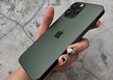 iphone cs max: IPhone 13 Pro, Б/у, 256 ГБ, Alpine Green, Коробка, 81 % — 2