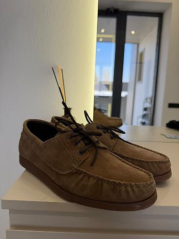 Мокасины и лоферы: Лоферы, 42, Massimo Dutti, Новый, цвет - Коричневый — 4