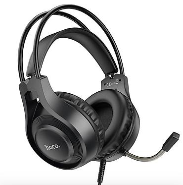 logitech 920: Проводные полноразмерные наушники, Hoco, Новый, цвет - Черный — 3