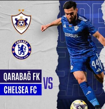 idman qaçış: Qarabağ Chelsi oyununa 2 ədəd eyni sektor (10 ) qapi arxasi deyil ayri