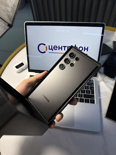 google 7: Samsung Galaxy S24 Ultra, Б/у, 512 ГБ, цвет - Черный, В рассрочку, 1 SIM, eSIM — 1