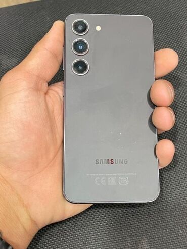 samsung s23: Samsung Galaxy S23, 256 GB, rəng - Qara, Sensor, Barmaq izi, Simsiz şarj