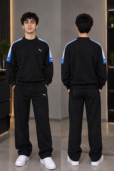Мужская одежда: Мужской спортивный костюм Puma - Комплект: sweatshirt/джемпер с — 1