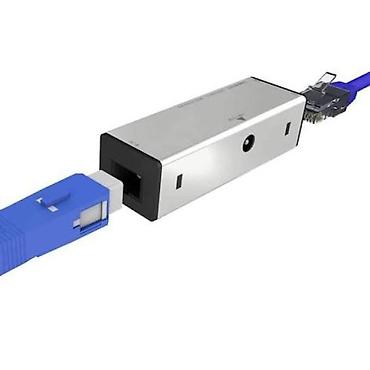 tp link modem satilir: Genata GNT-P2903AB 20KM 100Mbps Single‑Mode SC PoE Media Converter — 2