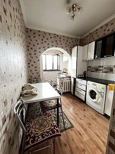 30000сом этажка квартира: 3 комнаты, 68 м², Верхний Джал 105 серия, 6 этаж, Евроремонт — 7
