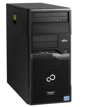 Комплектующие для ПК и ноутбуков: Fujitsu PRIMERGY TX100 S3 **Форм-фактор** Tower (настольный корпус)