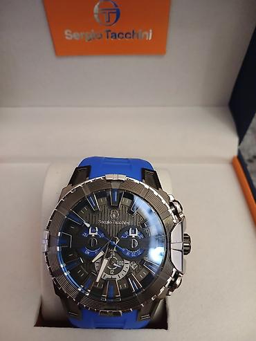 saat romanson: Sergio Tacchini kişi qol saatı - Dual time - Həftə, Ay günləri — 4