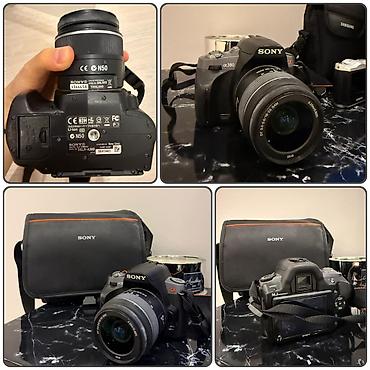 sony a 3: ✔️200 AZN (Xətai). Sony Alpha DSLR-A380 modeli fotoaparat. Problemi — 1