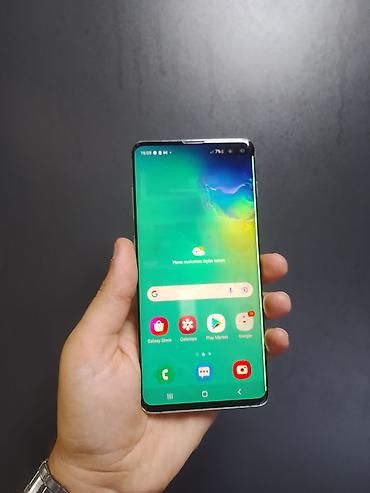 samsun a23: Samsung Galaxy S10 Plus, 128 GB, rəng - Qara, Simsiz şarj — 8
