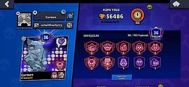 Другие игры и приставки: 🎮 BRAWL STARS HESABI - SATILIR 📊 HESAB STATİSTİKASI: Trophy: 56.486 — 2