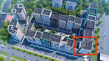 Продажа квартир: 2 комнаты, 56 м², Городское ГАИ Элитка, 11 этаж, ПСО (под самоотделку) — 5