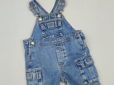 kurtka jesienna chłopięca 4f: Dungarees, Gap, 6-9 months, condition - Good