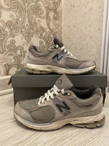 темно синего цвет с: Эркектердин кроссовкасы, 40, New Balance, Жаңы, түсү - Боз, Өзү алып кетүү, Акылуу жеткирүү