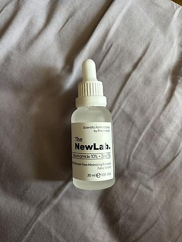 крем: The NewLab – Niacinamide 10% + Zinc 1% üz serumu, 30 ml. Sadəcə 2 dəfə — 1