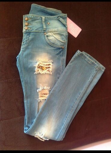 Jeans: Farmerke 28 br