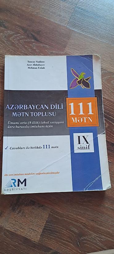 111: Məhsul: “Azərbaycan dili mətn toplusu – 111 mətn” (IX sinif) — 1