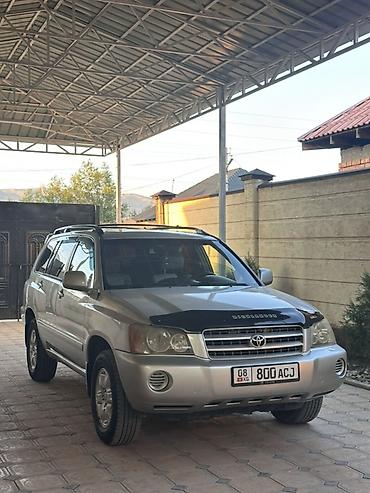 буксир машина: Toyota Highlander: 2003 г., 3 л, Автомат, Газ, Кроссовер — 2