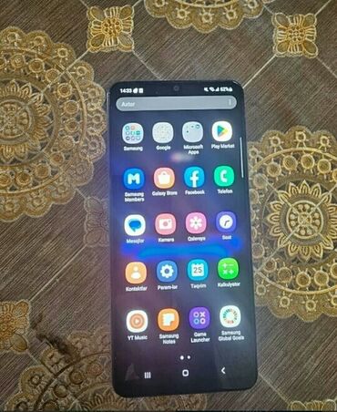 samsung a01: Samsung Galaxy A32, 64 GB, rəng - Qara, Sensor, Barmaq izi, İki sim kartlı