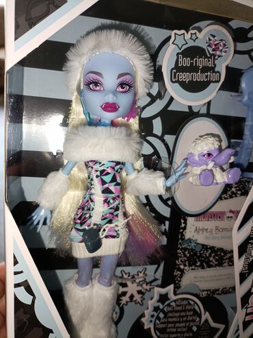 ljalki monster high: Кукла монстер хай Эбби Боминейбл, перевыпуск базовой 2024 года, от