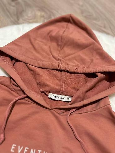 Dukserice: LC Waikiki (LCW Casual) ženski duks sa kapuljačom u prelepoj — 4