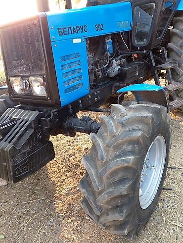 Traktorlar: Belarus 892 traktor - Model: Belarus 892 (4x4) - Rəng: mavi-qara - — 8