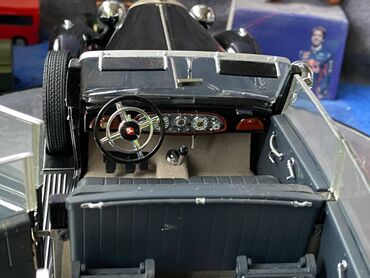 Avtomobil modelləri: Коллекционная модель Mercedes-Benz 770K Pullman W150 Black 1938 Road — 19