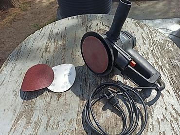 Električne brusilice: Originalna BLACK&DECKER ekscentar šlajferica snage 330W. Prečnik — 4