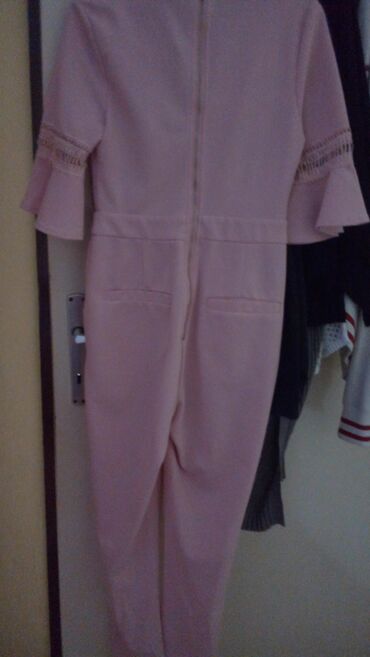 Jumpsuits: M (EU 38), Single-colored, color - Pink