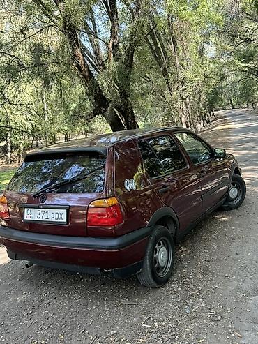 Унаа: Volkswagen Golf: 1993 г., 1.8 л, Кол менен иштөөчү, Хетчбек — 6