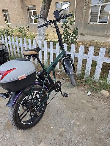 Velosipedlər: Elektrikli velosiped ev iş sürülür səliqəli istifadə olunub — 6