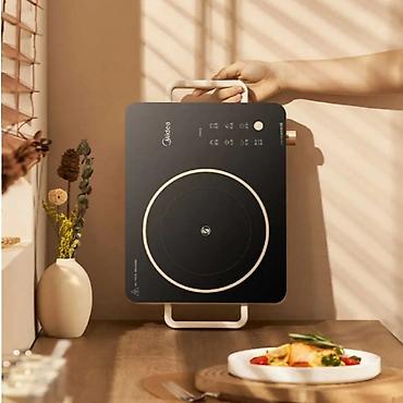 Электрические плиты: Электроплита Функциональная электроплита Midea по спец цене - за 3500 — 8