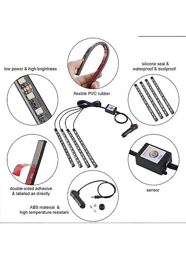 Другая автоэлектроника: Яркая подсветка ног в салоне автомобиля непременно украсит его — 2