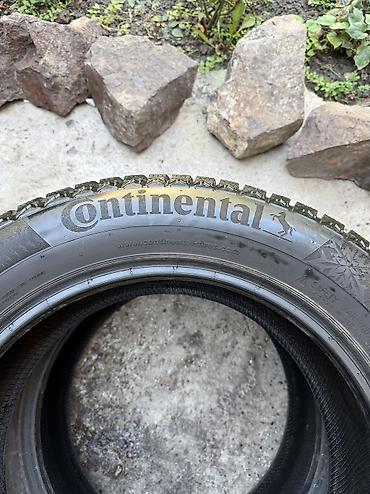 continental: Шины 215 / 60 / R 17, Зима, Б/у, Пара, Легковые, Япония, Continental — 4