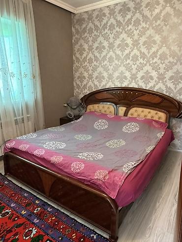 acılan carpayı: Yataq otağı mebel dəsti - Korpus: klassik üslubda, tünd qoz rəngində — 4