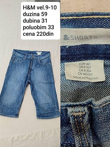 cardio bunny helanke: H&M dečje farmerke/bermude - Veličina: 9–10 godina (EUR 140 / US — 1