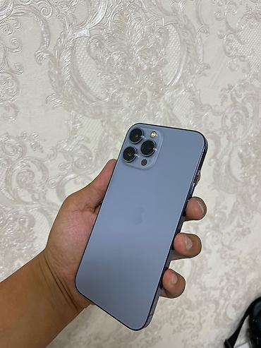 Уюлдук телефондор жана аксессуарлар: IPhone 13 Pro Max, 256 ГБ, цвет Sierra Blue - Экран 6.7", Super — 1