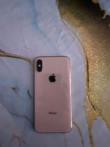 номера симки: IPhone Xs, Б/у, 256 ГБ, Matte Gold, Кабель, Чехол, 89 %