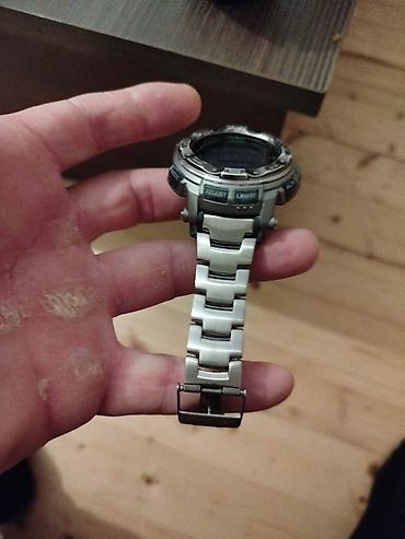 saat aksesuar: Casio protrek 2500-t titan kəmərli rəqəmsal qol saatı - Korpus — 1