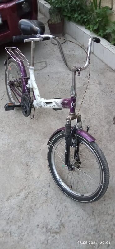 bisiklet: İşlənmiş Şəhər velosipedi 20", sürətlərin sayı: 1, Ünvandan götürmə