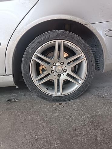 i vtec: Литой диск Mercedes-Benz + шина Continental - Оригинальный литой диск — 1