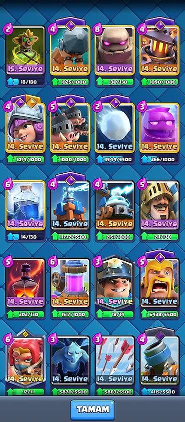 braun utu feni: FULL / MAX CLASH ROYALE HESABI SATILIR! 🔥 ​🏆 Kupa: 12,920 (30. Arena) — 4