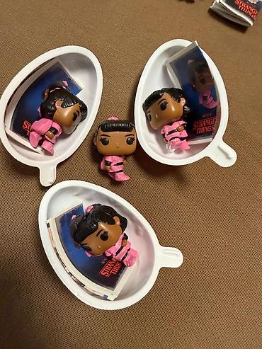 kinder stranger things will: Fiqur, Plastik, rəng - Çəhrayı — 1