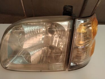 лампа с лупой: Передняя левая фара Toyota 2003 г., Б/у, Оригинал, США