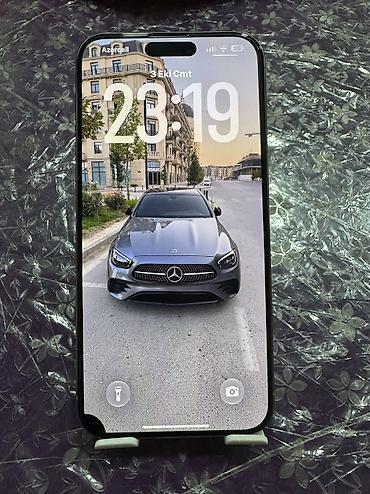 IPhone 15 Pro Max, 256 GB, Natural Titanium, Simsiz şarj, Face ID