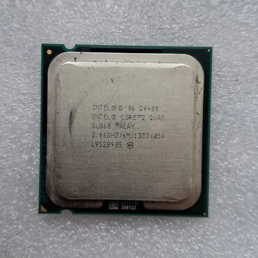 Настольные ПК и рабочие станции: Процессор Intel Core 2 Quad Q9400, Б/у