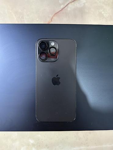 macbook 14: IPhone 14 Pro Max, Б/у, 128 ГБ, Черный, Защитное стекло, Чехол, 100 % — 1