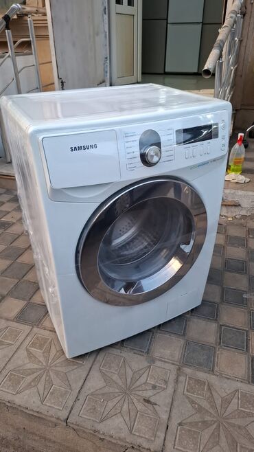 Paltaryuyan maşınlar: Paltaryuyan maşın Samsung, 7 kq, Avtomat, Qurutmasız, Kredit yoxdur