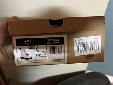 crne elegantne sandale: Dr. Martens 1460 Shimmer Heart Junior – dečje čizme, broj 27. - — 6